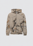 Heavyweight Camo Zip Up - Canyon