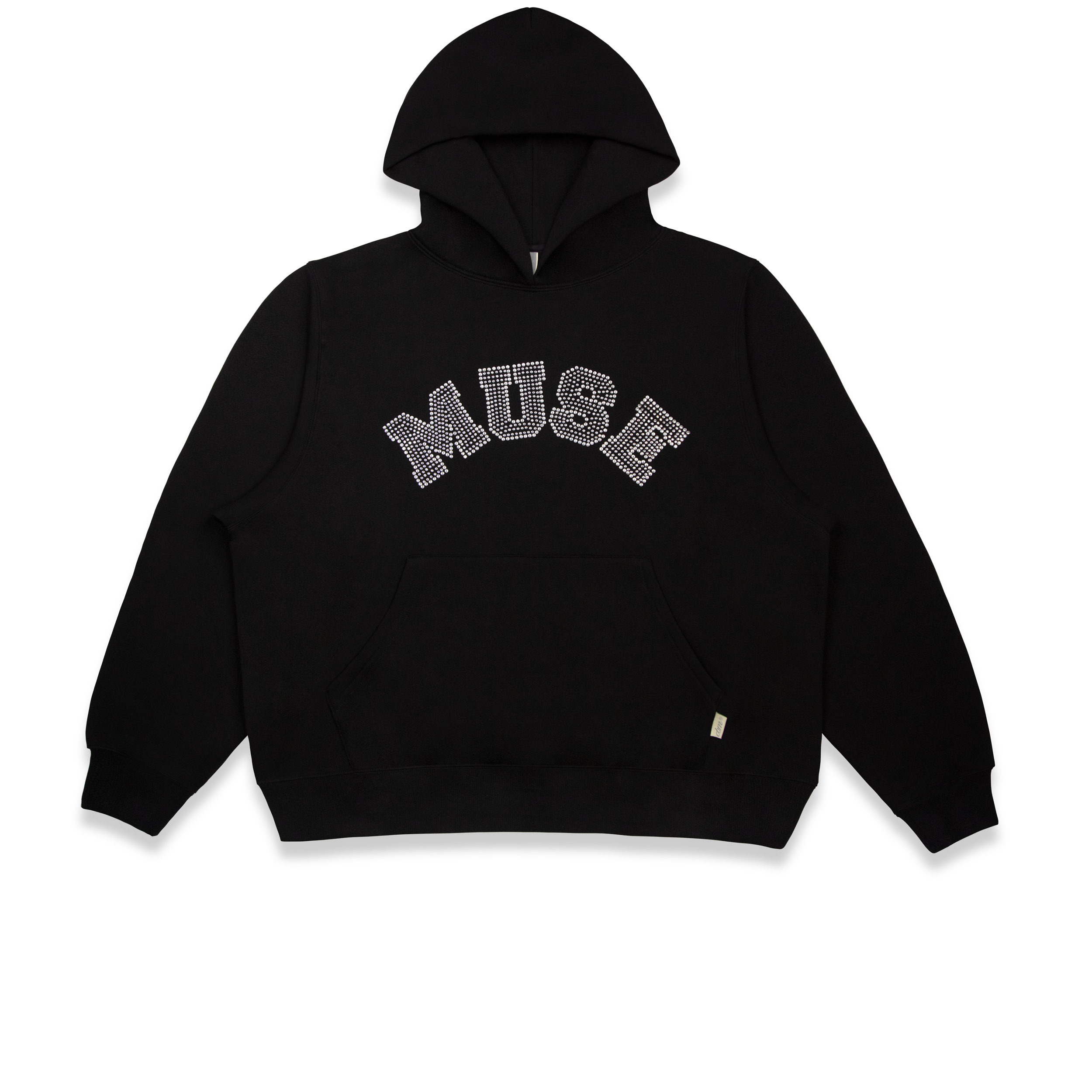 Heavyweight Diamond Hoodie - Black