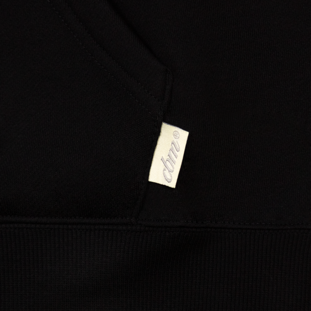 Heavyweight Diamond Hoodie - Noir