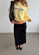 Soft Cotton Tee - Butter