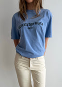 Soft Cotton Tee - Denim