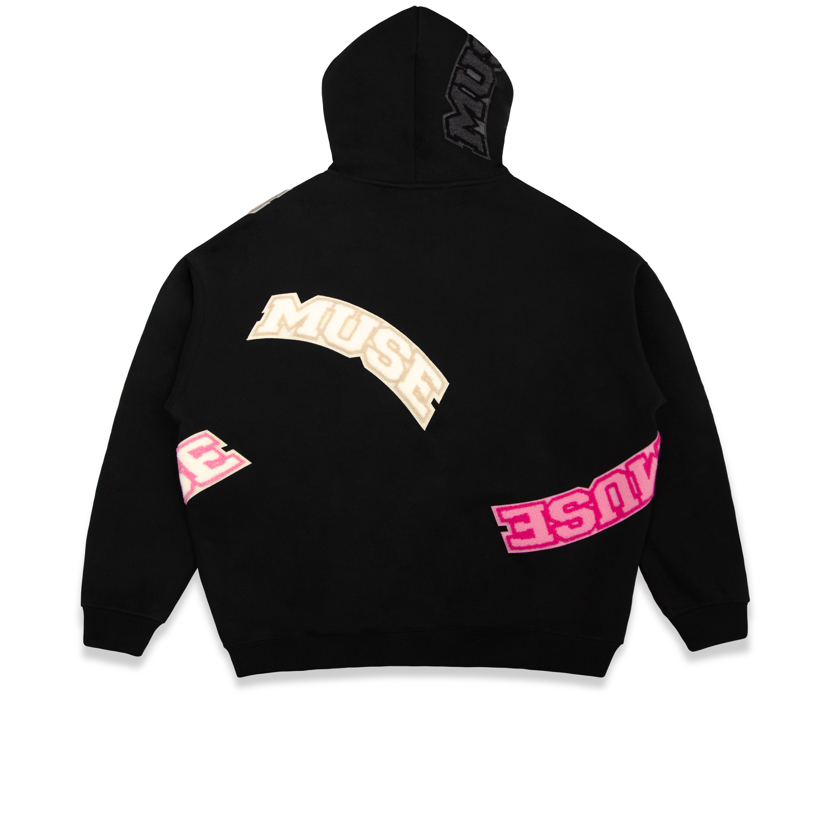 Heavyweight Hoodie - Black Multi Patch Edition