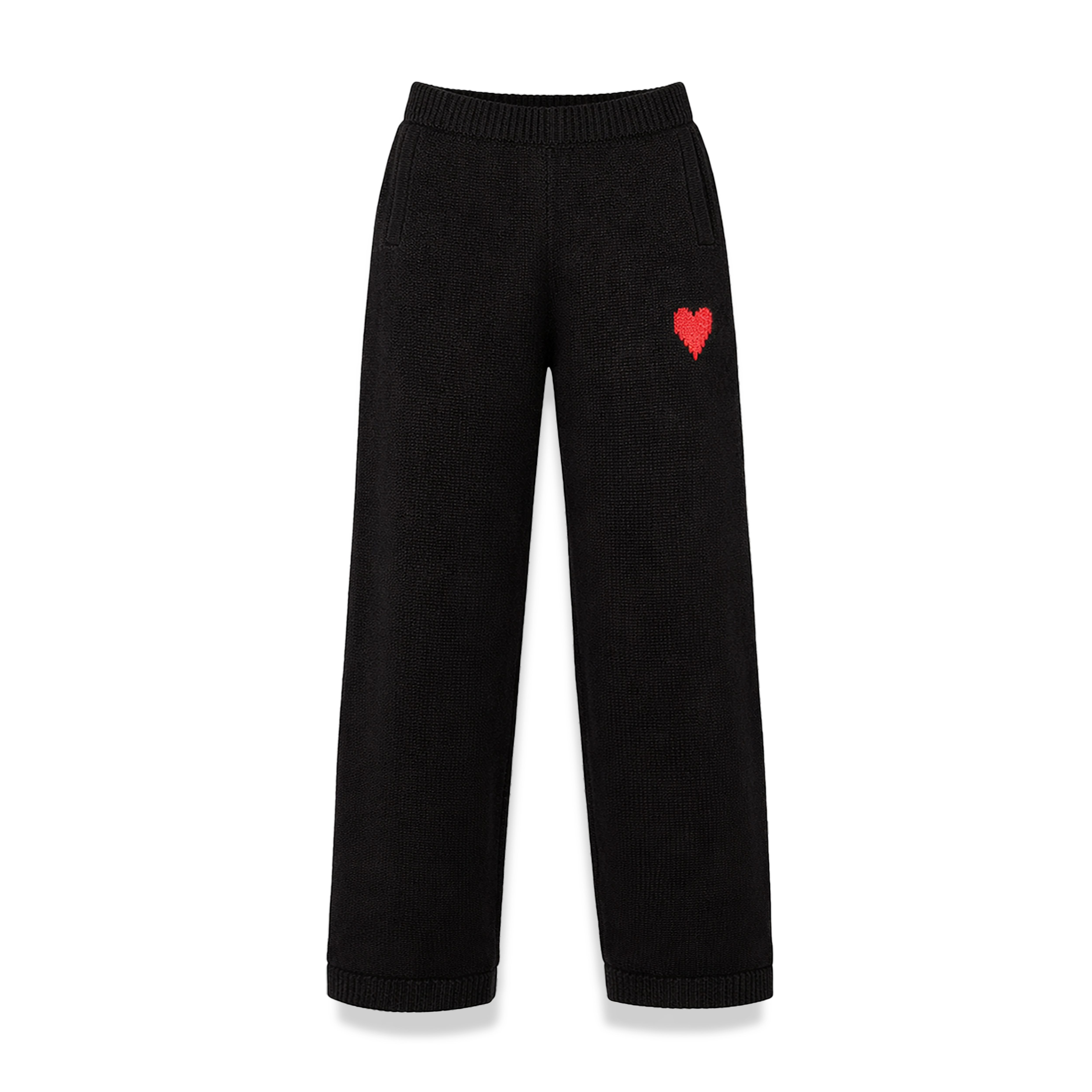 Heavy Knit Bottom - Red Ace