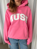 Heavyweight Scholar Hoodie - Pink