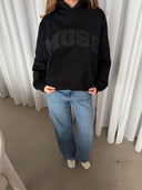 Heavyweight Scholar Hoodie - Black