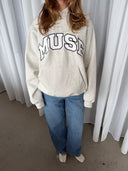 Heavyweight Scholar Hoodie - Ash Oat