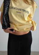 Soft Cotton Tee - Butter