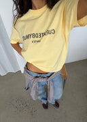 Soft Cotton Tee - Butter