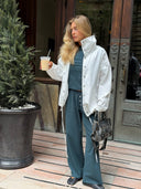 Soft Cotton Pants - Forest