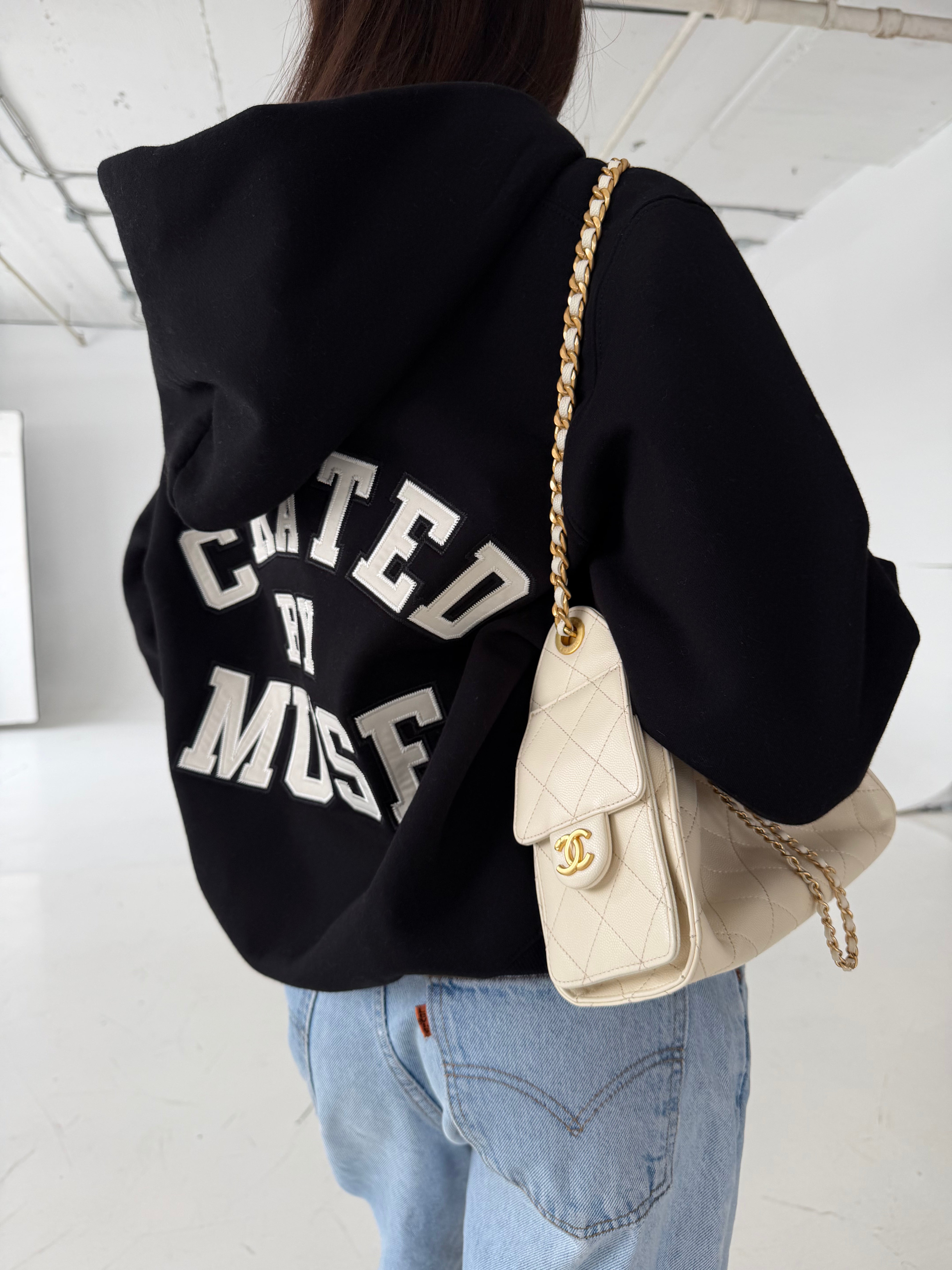 Heavyweight Zip Up - Black