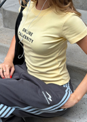 Baby Tee - Yellow