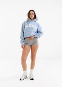 Heavyweight Chenille Hoodie - Celeste Blue