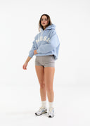 Heavyweight Chenille Hoodie - Celeste Blue