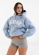 Heavyweight Chenille Hoodie - Celeste Blue