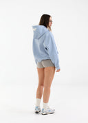 Heavyweight Chenille Hoodie - Celeste Blue
