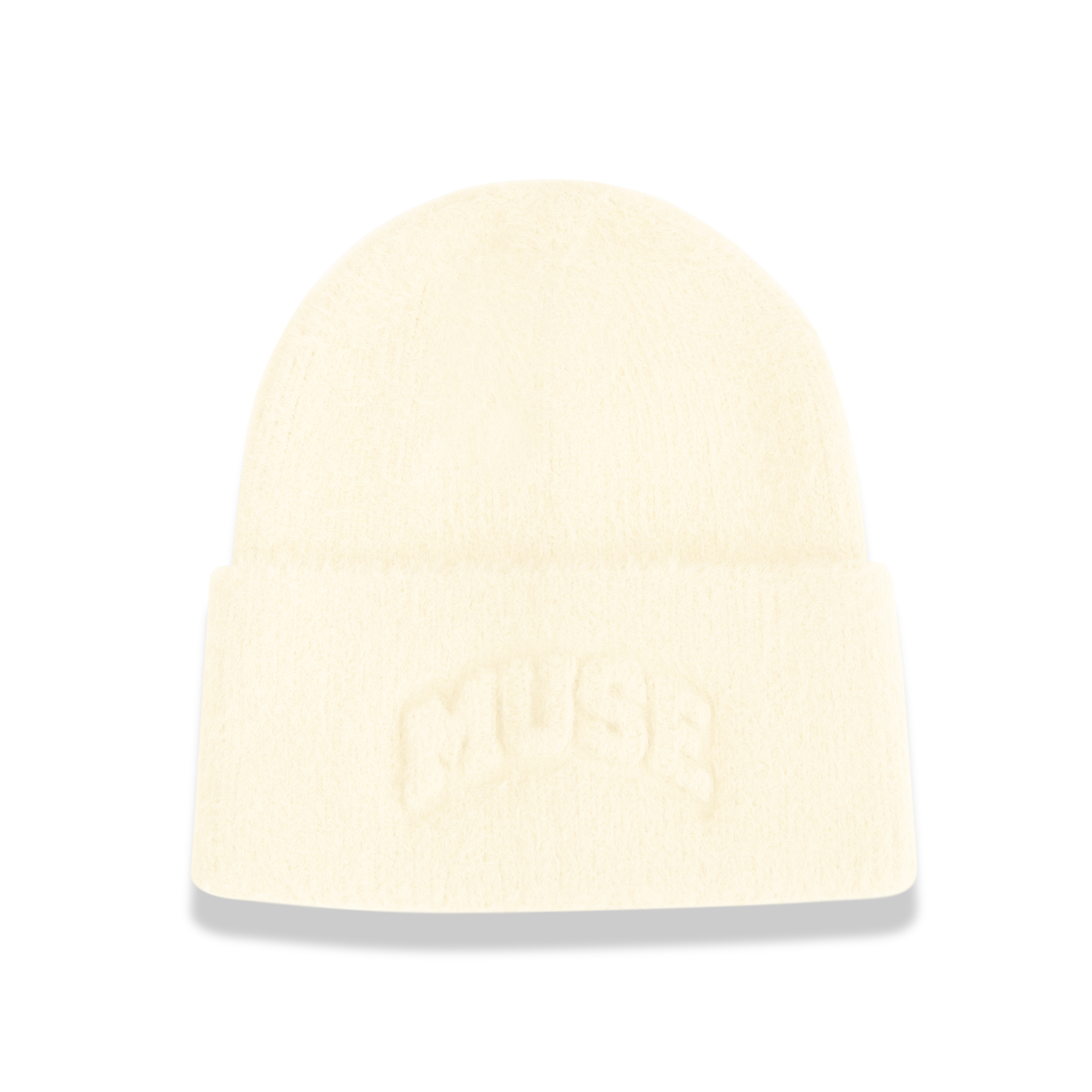 Mohair Beanie - Cream