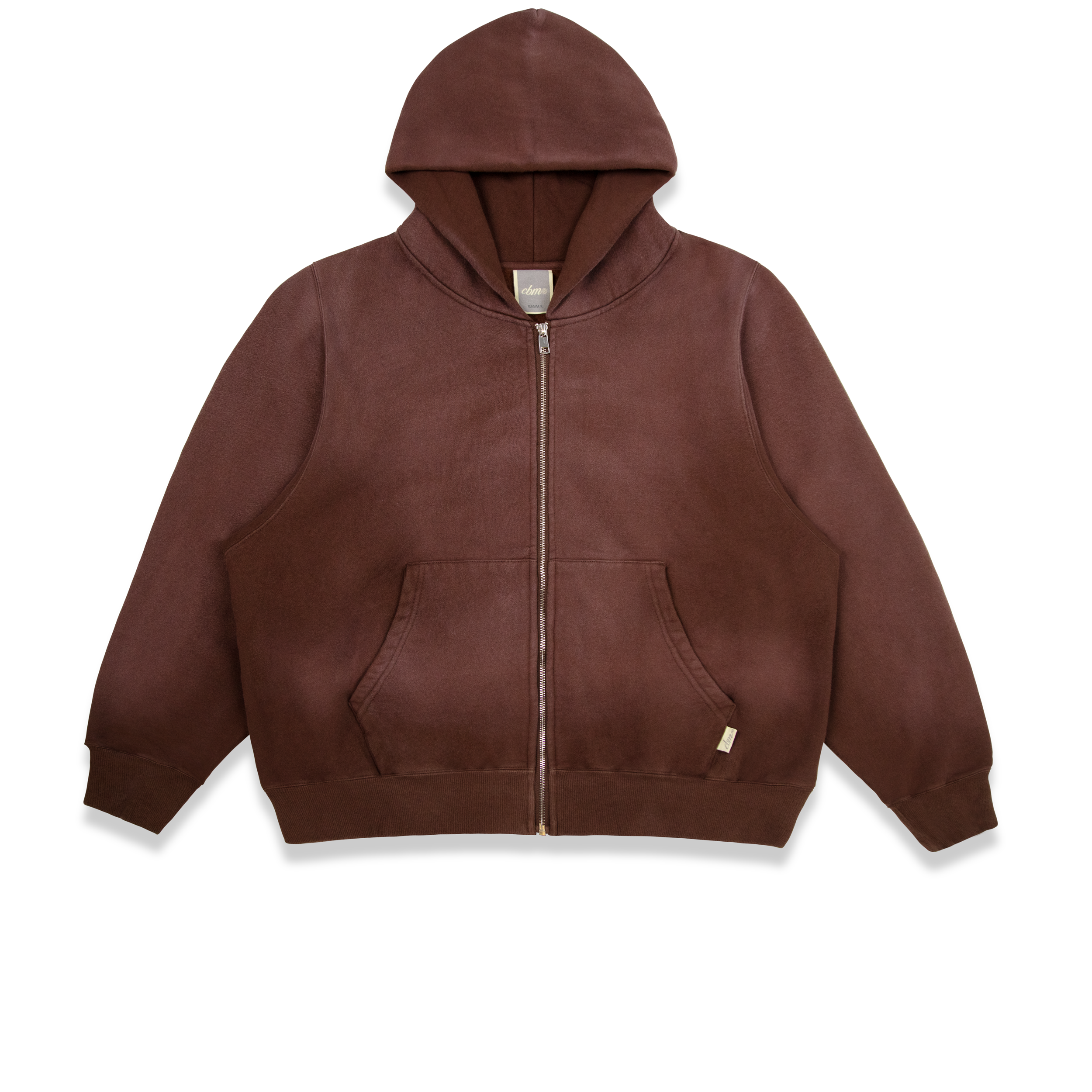 Heavyweight Zip Up - Sienna Wash