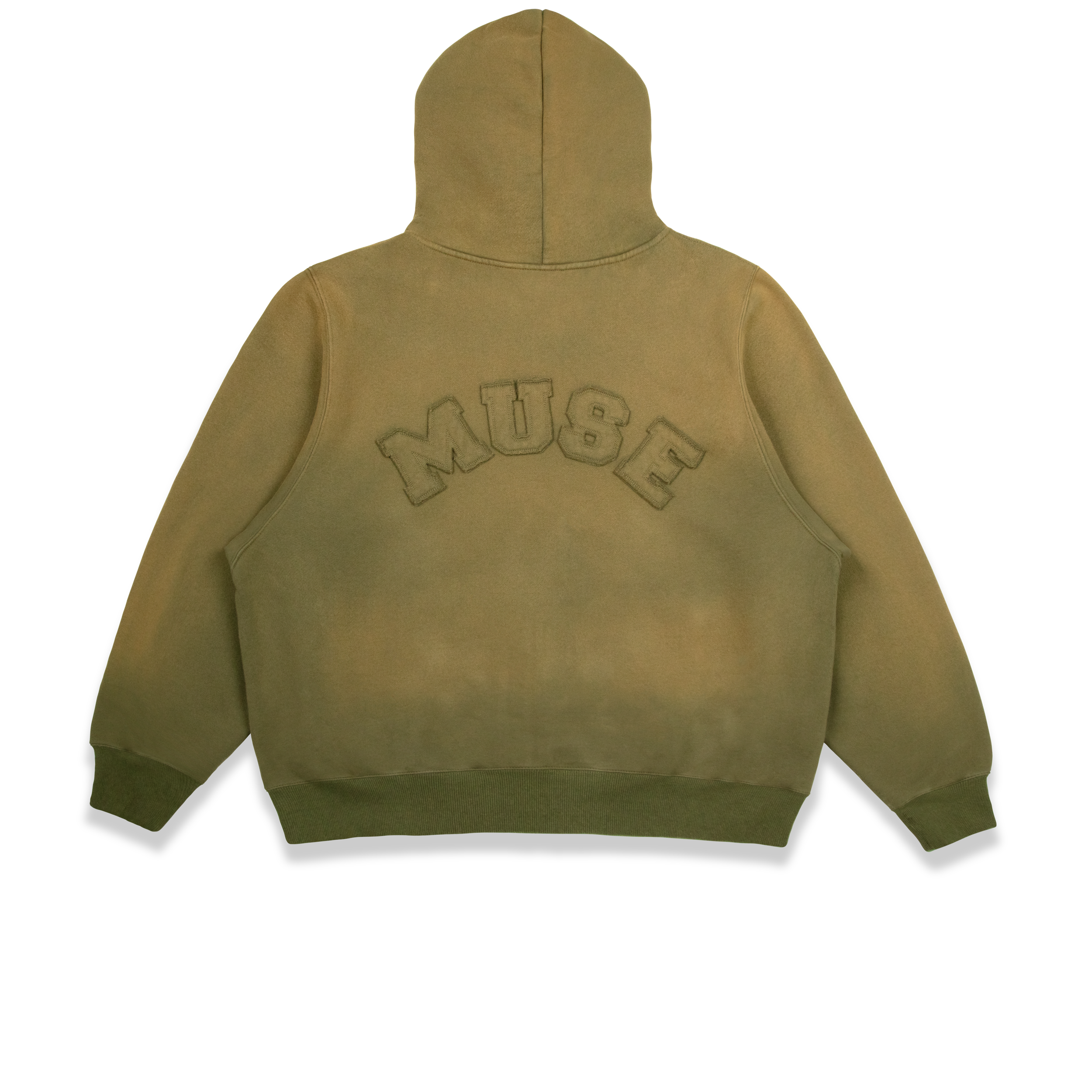 Heavyweight Zip Up - Khaki Wash