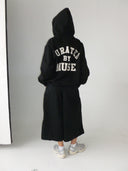 Heavyweight Zip Up - Black
