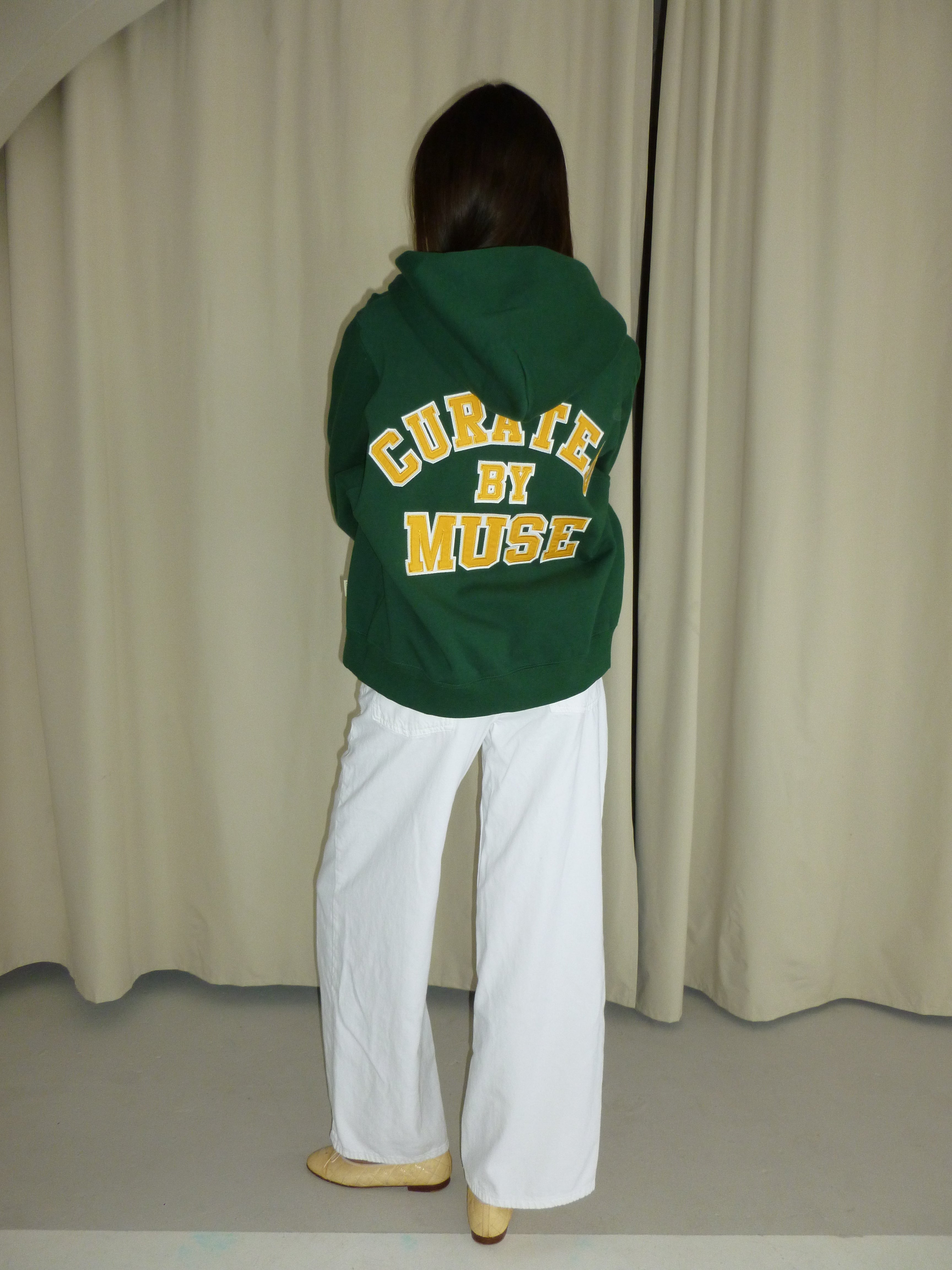 Heavyweight Zip Up - Kelly Green