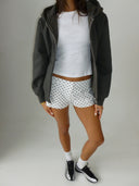 Heavyweight Zip Up - Charcoal