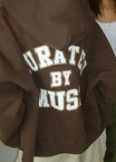 Heavyweight Zip Up - Chocolate