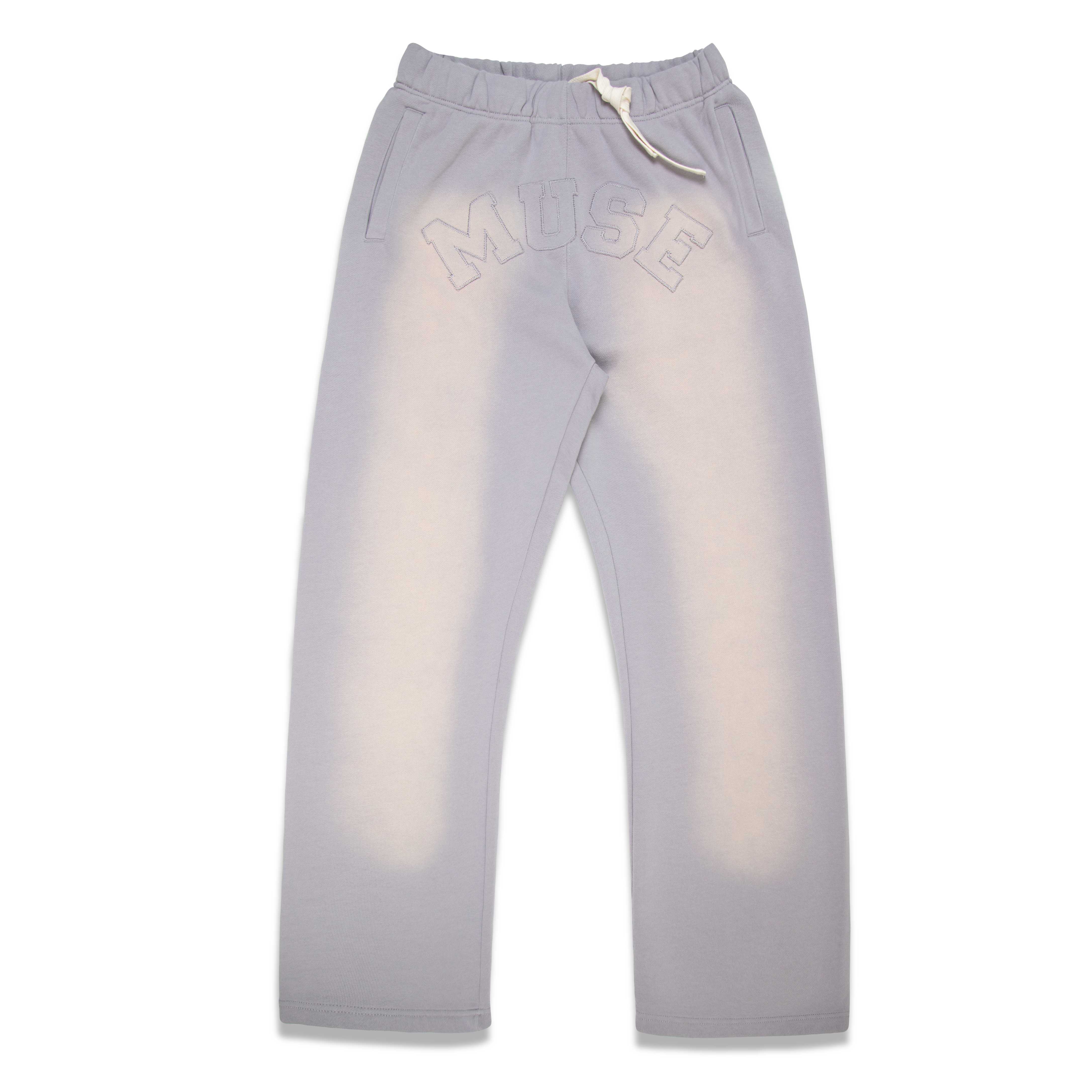 Pantaloni French Terry - Marmo