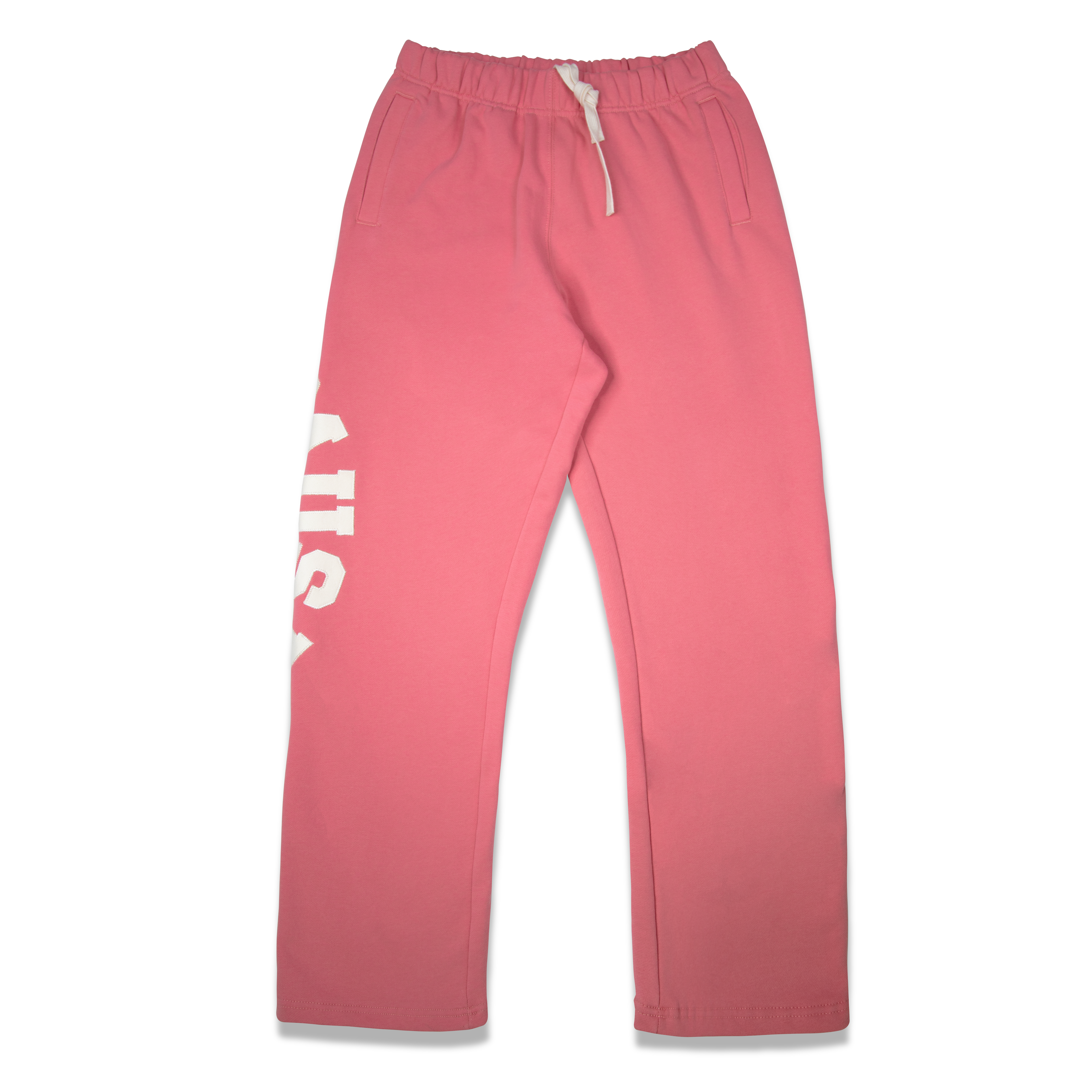 French Terry Pants - Flamingo
