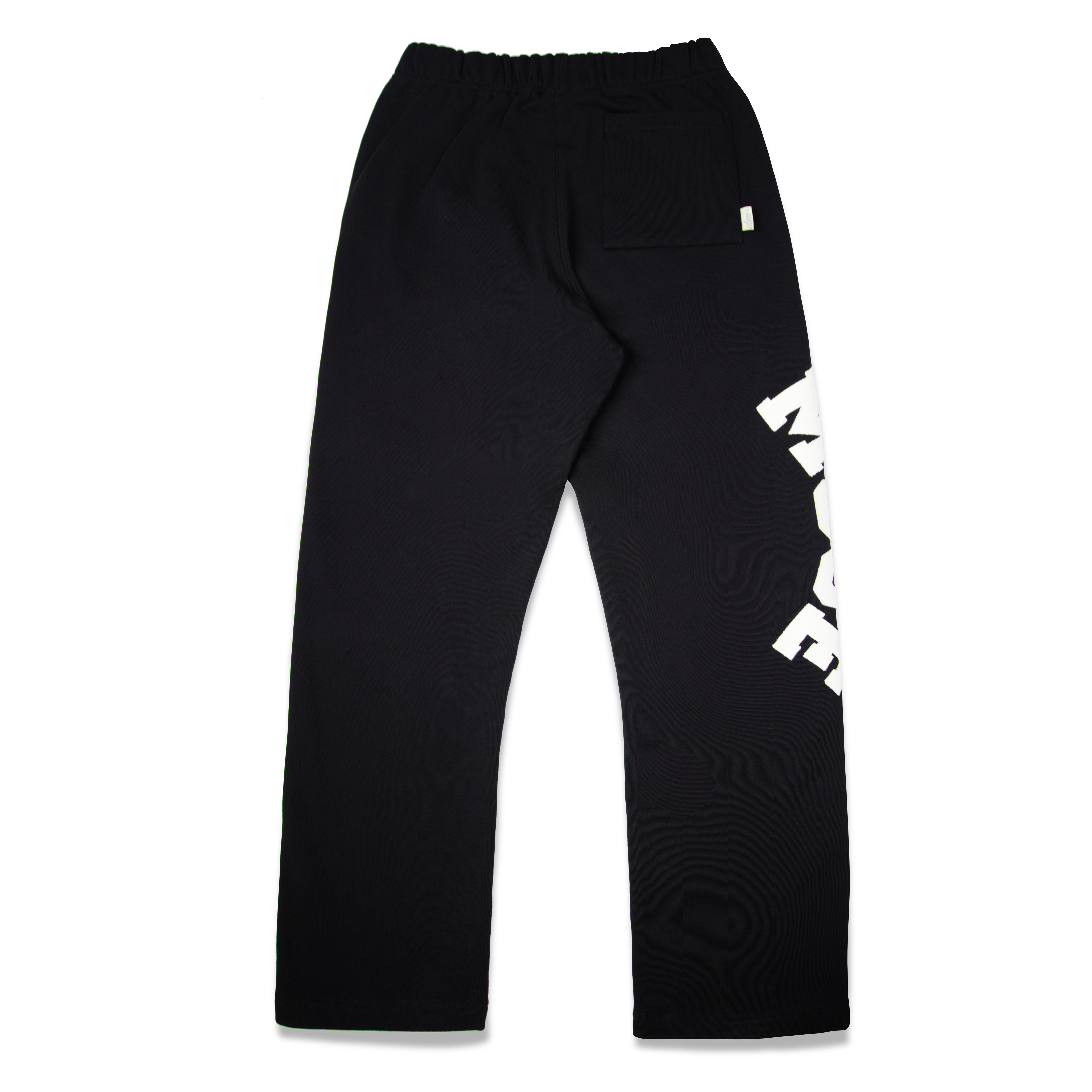 French Terry Pants - Black