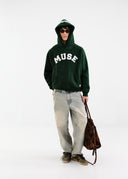 Heavyweight Chenille Hoodie - Green Pine