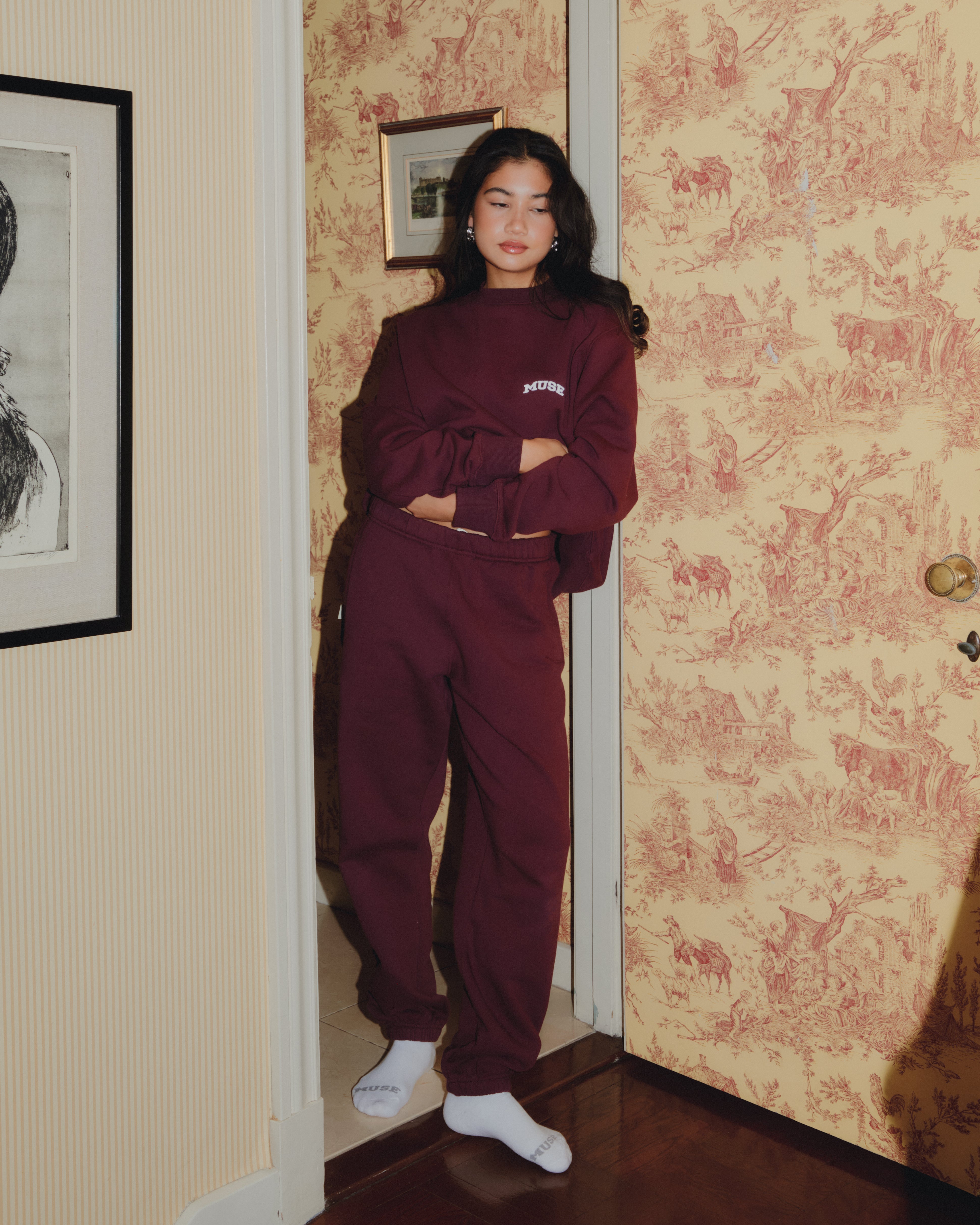 Heavyweight Sweatshirt - Plum