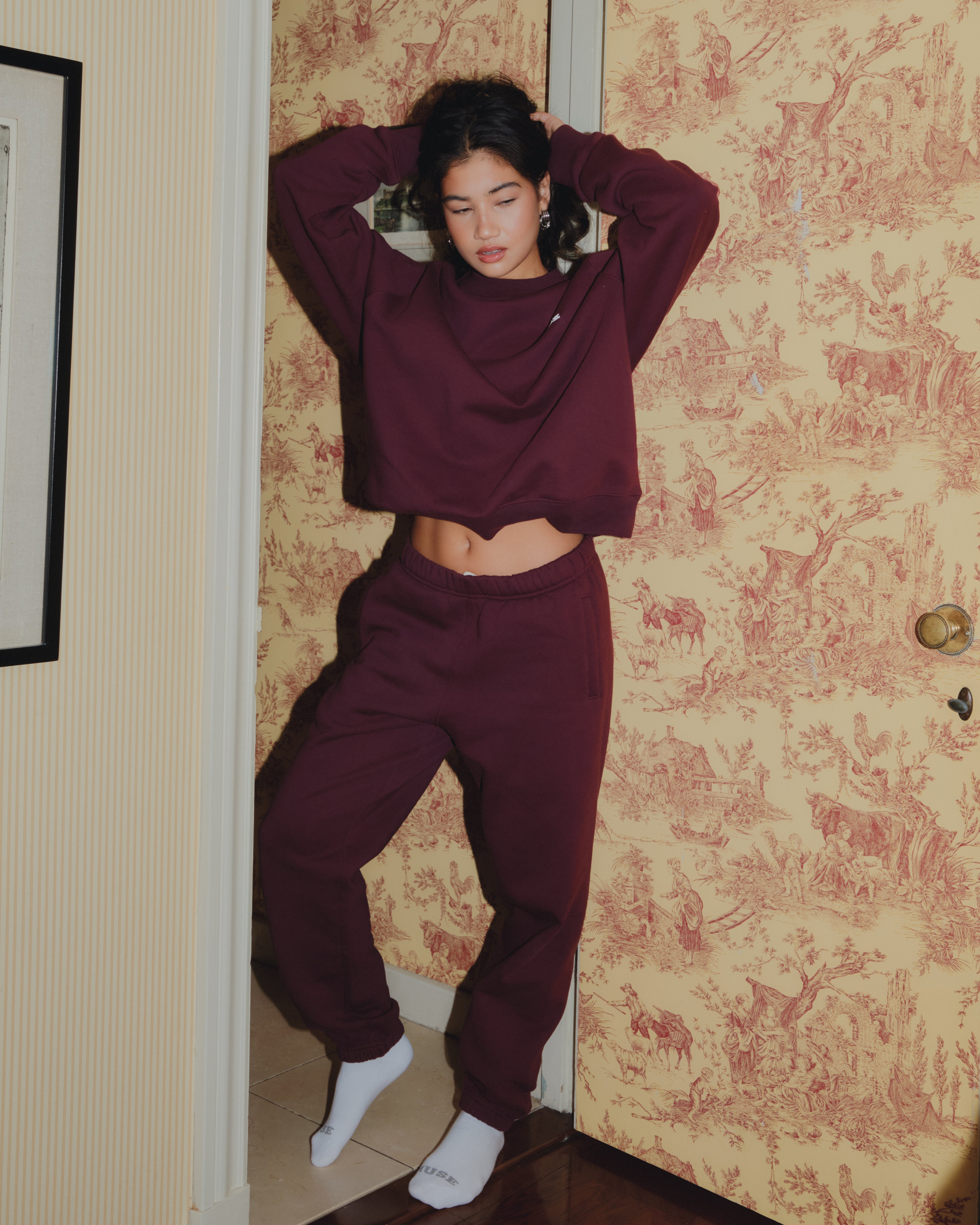 Heavyweight Sweatshirt - Plum