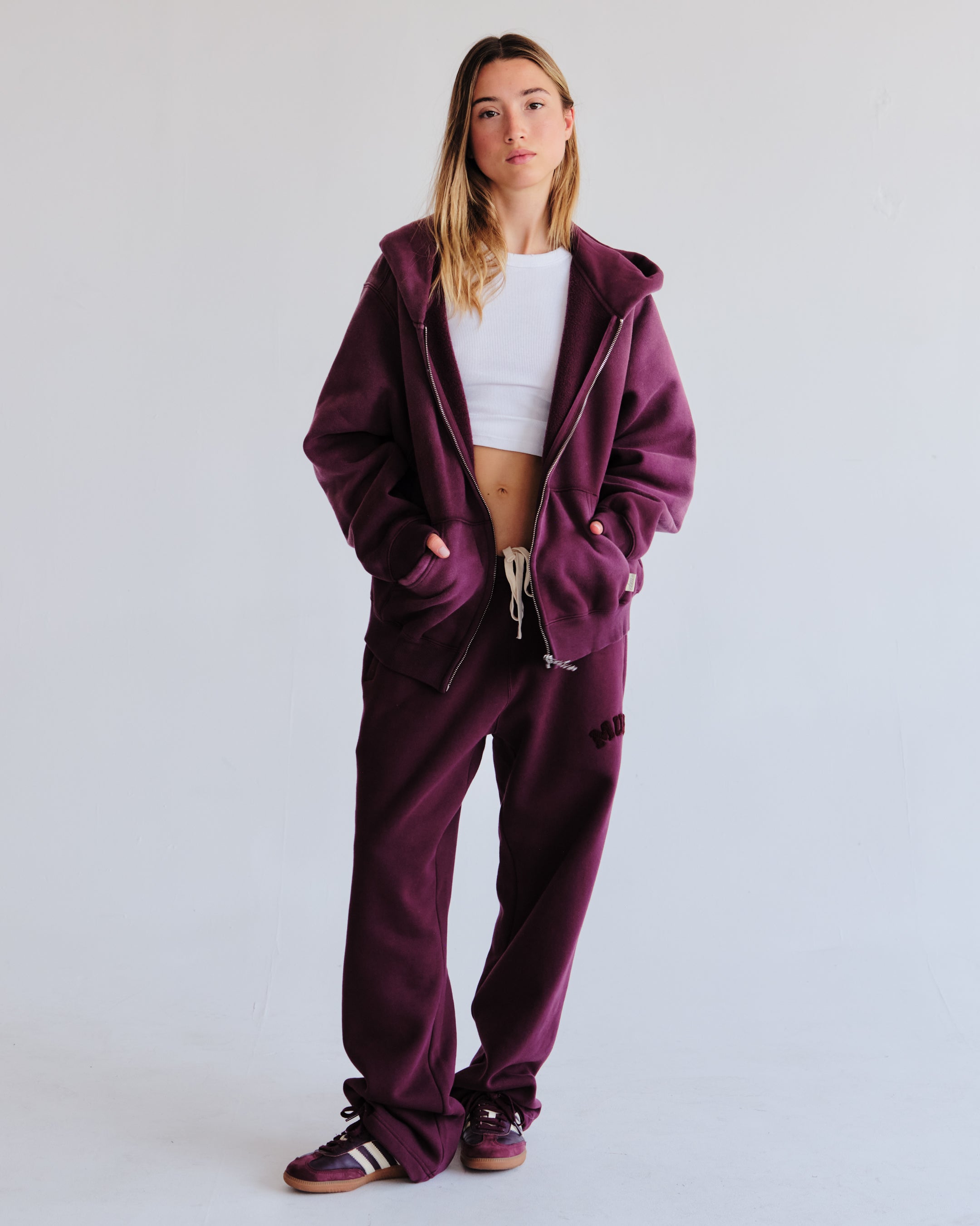 Heavyweight Set - Mulberry/Plum