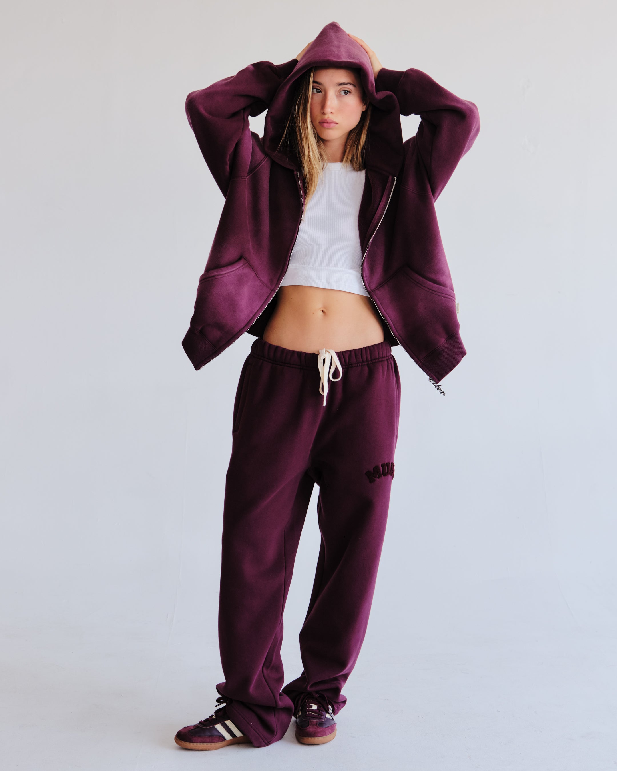 Heavyweight Set - Mulberry/Plum
