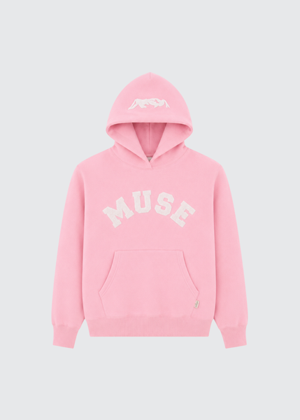 Heavyweight Chenille Hoodie - Petal – CURATED BY MUSE