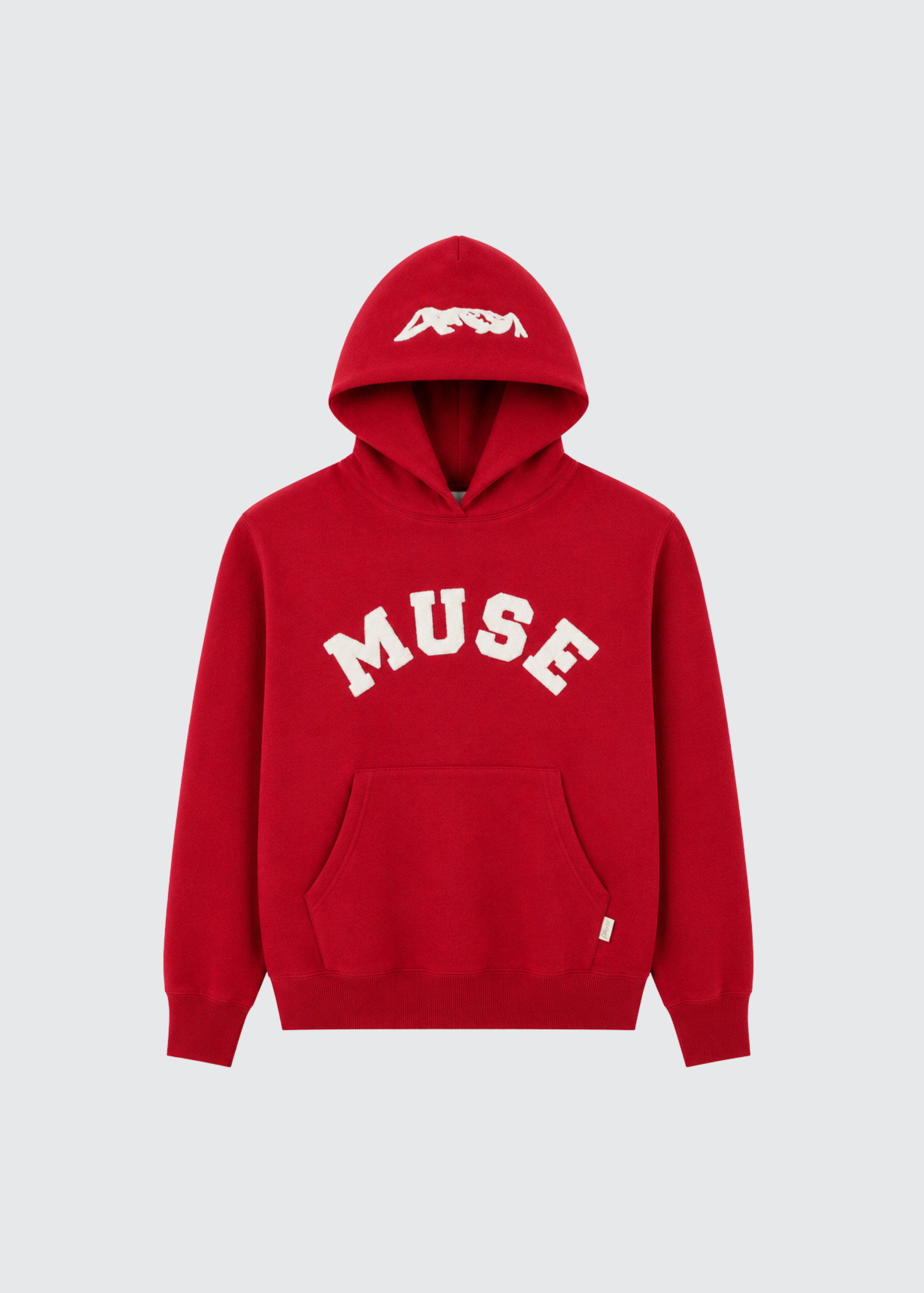 Heavyweight Chenille Hoodie - Ivy Red – CURATED BY MUSE