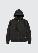 Heavyweight Camo Zip Up - Black Edition