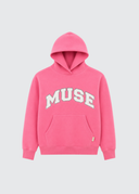 Heavyweight Scholar Hoodie - Pink