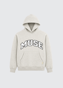 Heavyweight Scholar Hoodie - Ash Oat