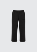 Heavyweight Chenille Straight Joggers - Coal Black