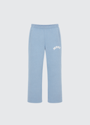 Heavyweight Chenille Straight Joggers - Celeste Blue