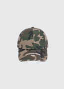 Distressed Hat - Woodland Camo