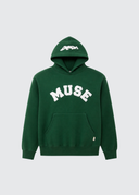 Heavyweight Chenille Hoodie - Green Pine