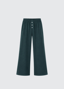 Soft Cotton Pants - Forest