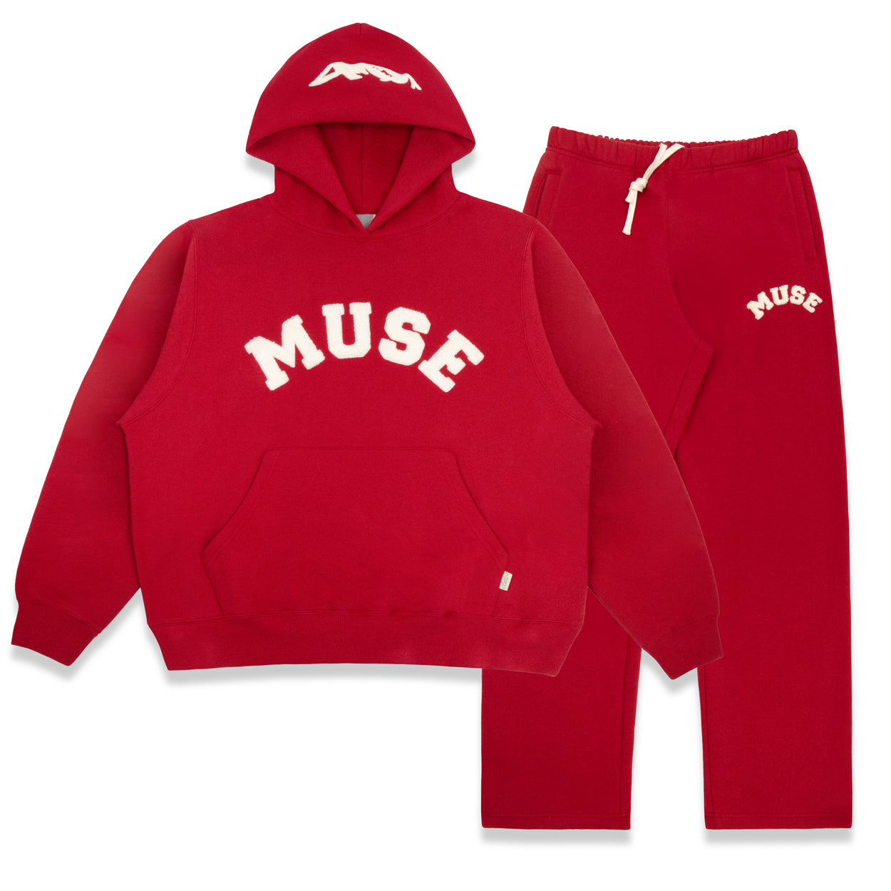 Heavyweight Chenille Set - Ivy Red