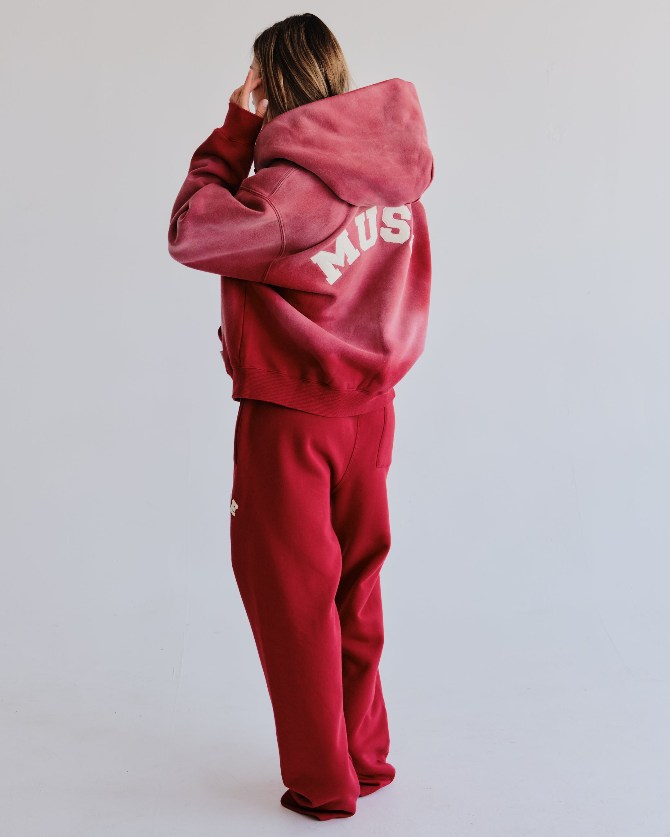 Heavyweight Set - Cranberry/Ivy