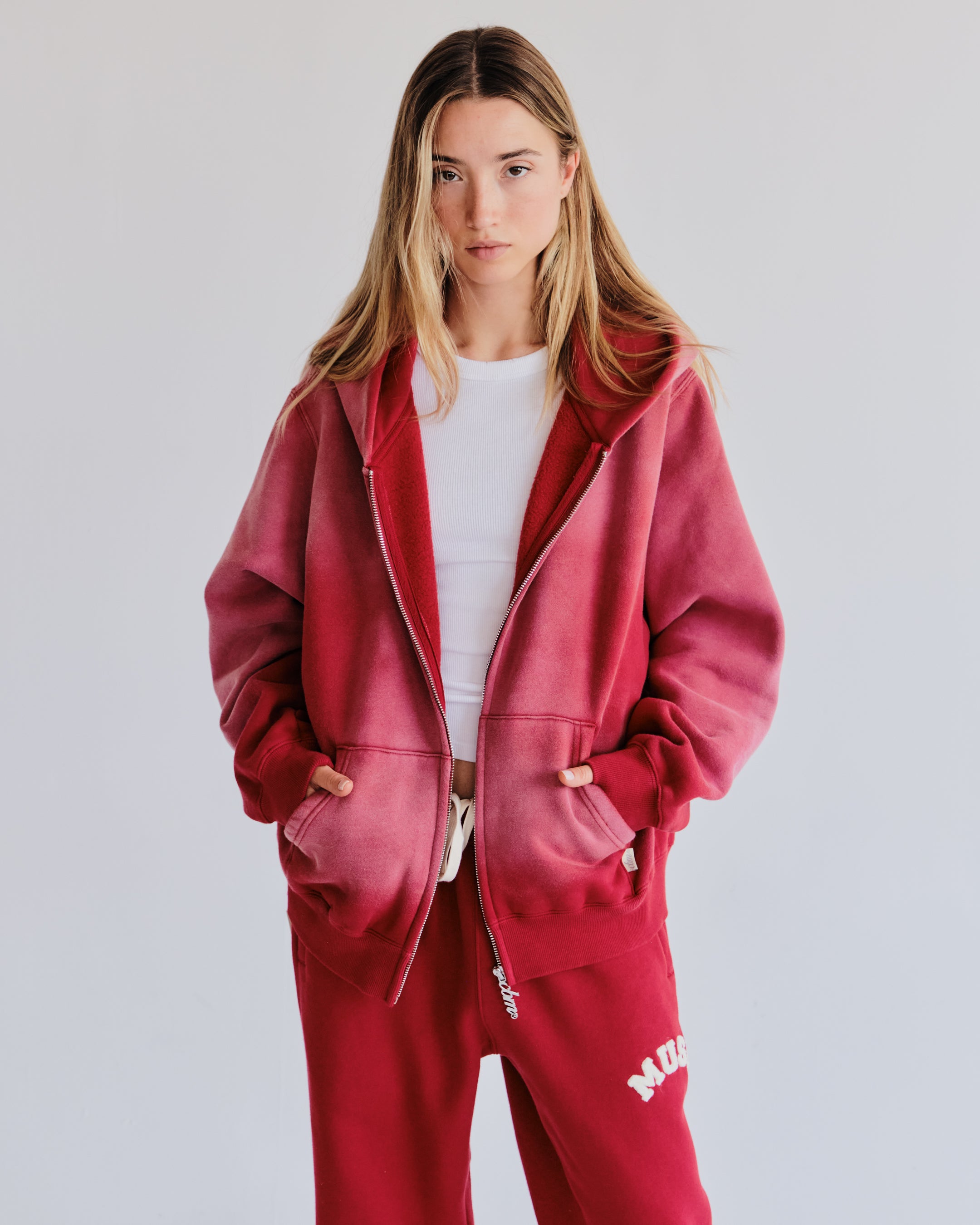 Heavyweight Set - Cranberry/Ivy