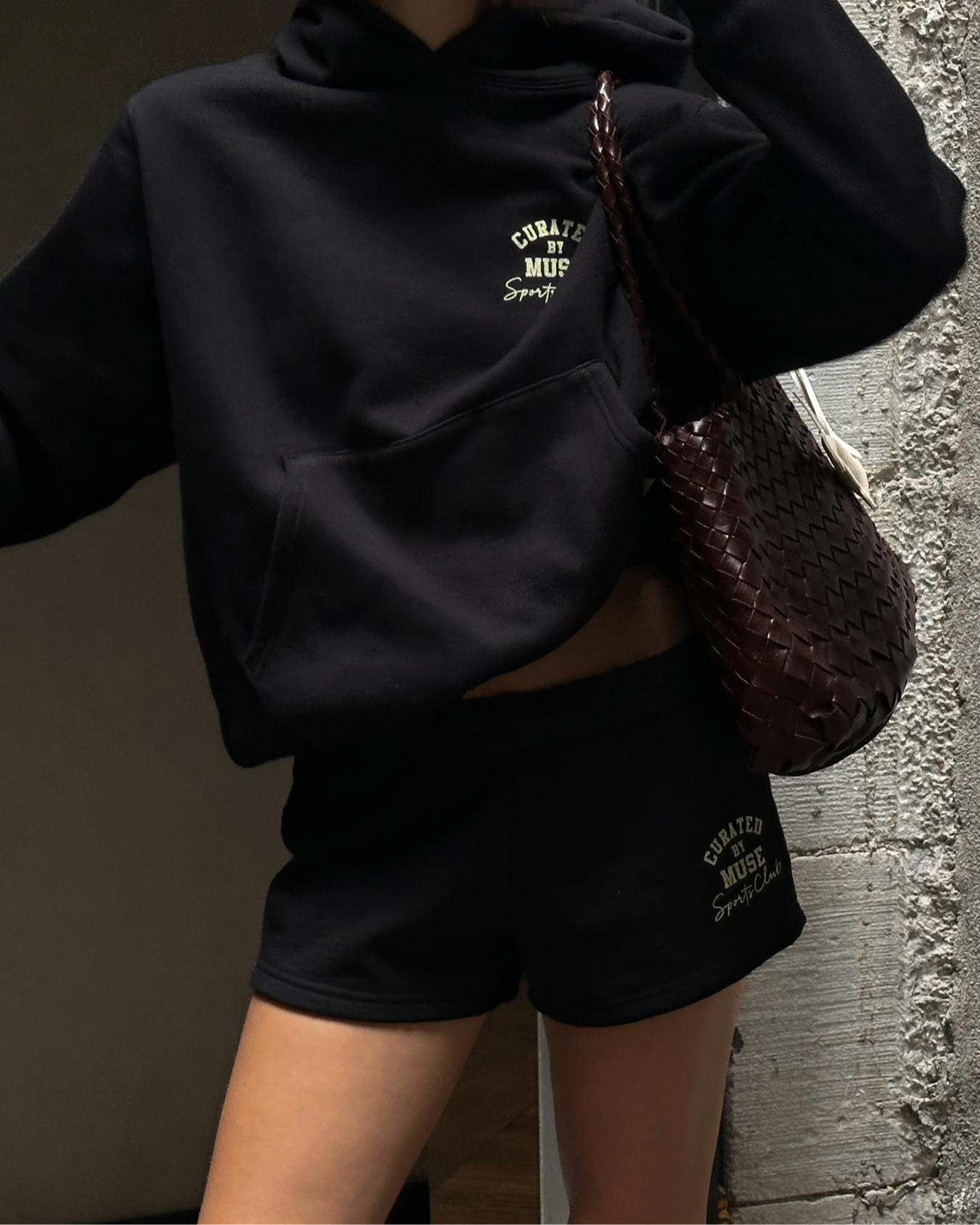 Heavyweight Hoodie Sports Club - Backcourt