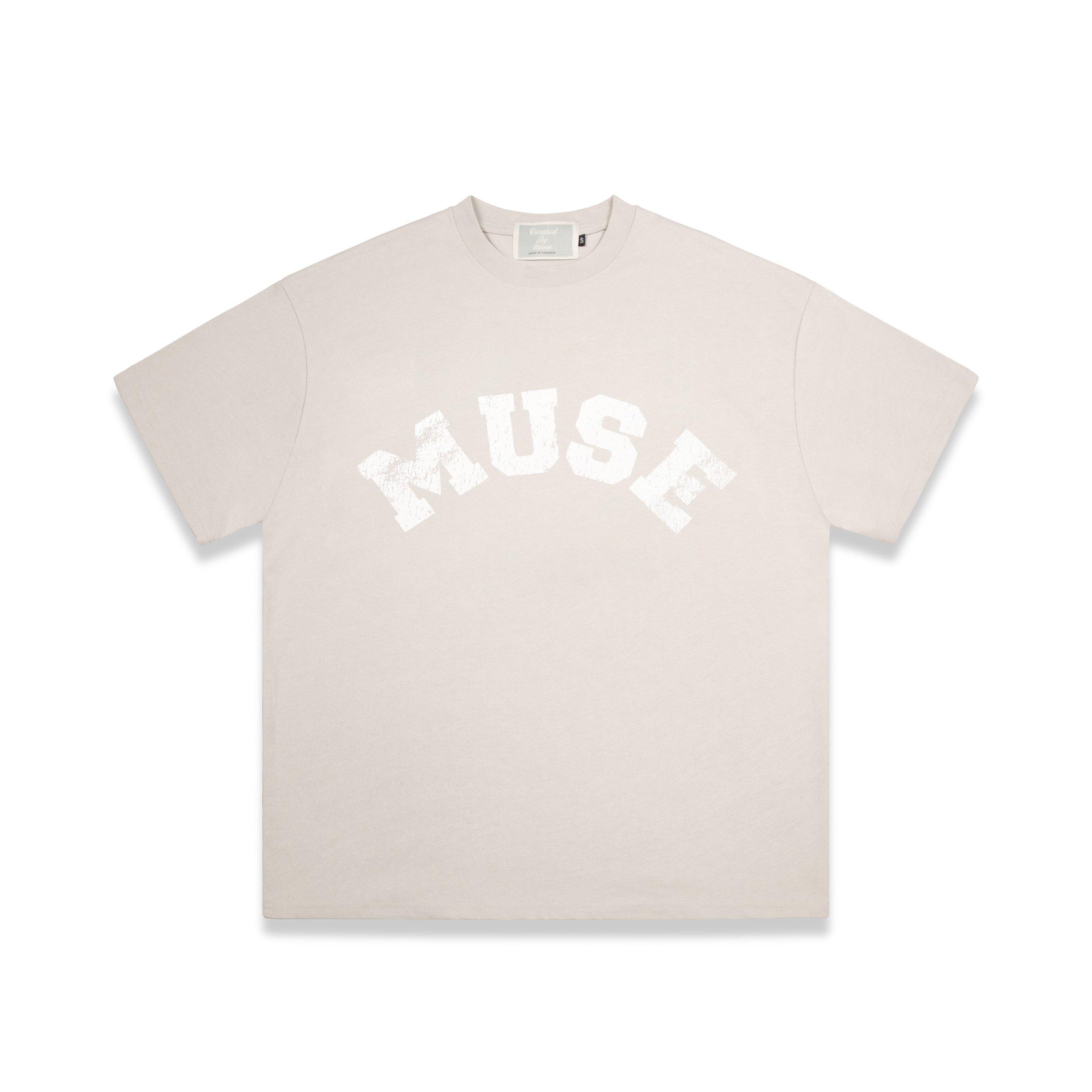 Heavy T-shirt - Nude Cream