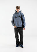 Heavyweight Chenille Hoodie - Indigo
